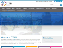 Tablet Screenshot of citbni.org.uk